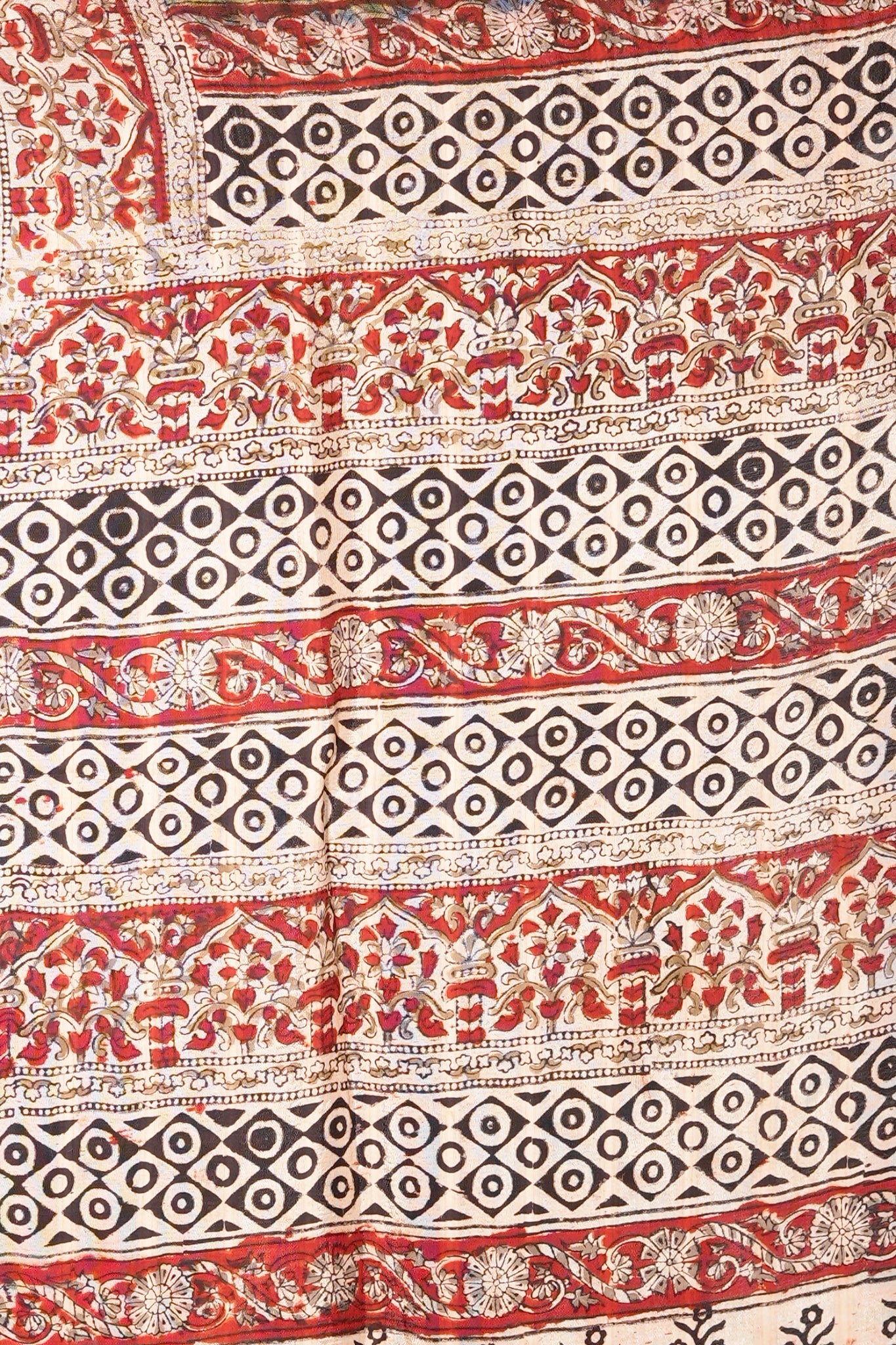 Kalamkari Silk Saree