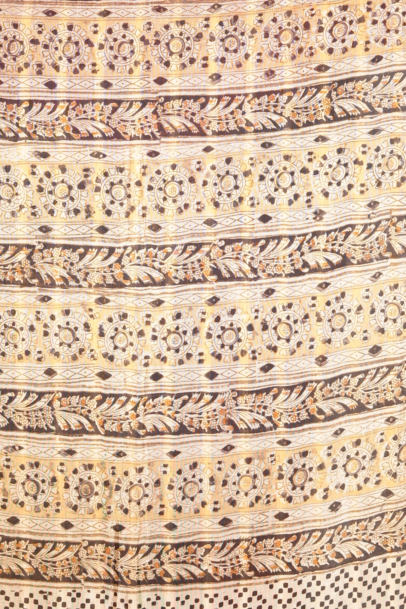 Kalamkari Silk Saree