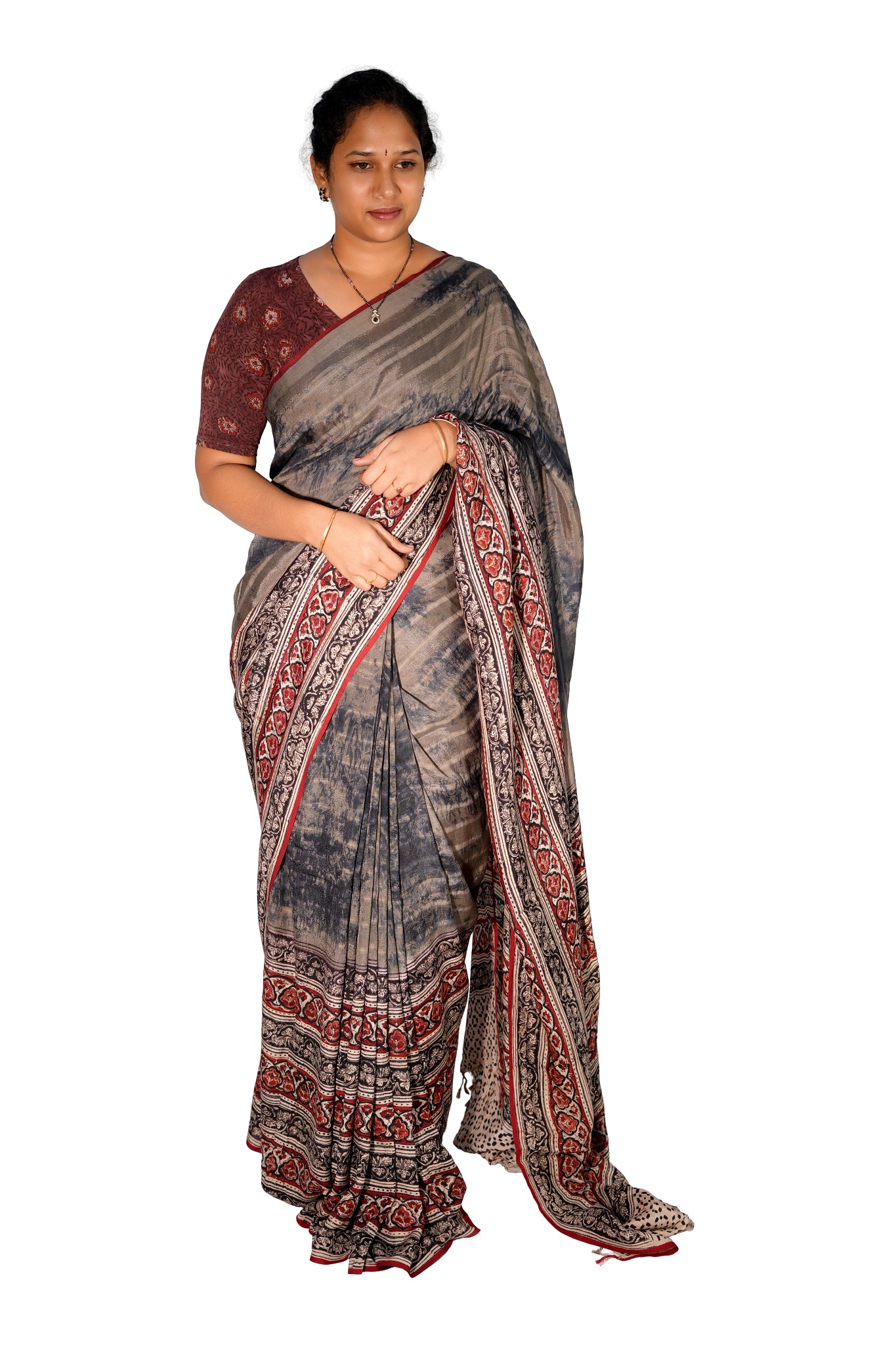 Kalamkari Silk Saree