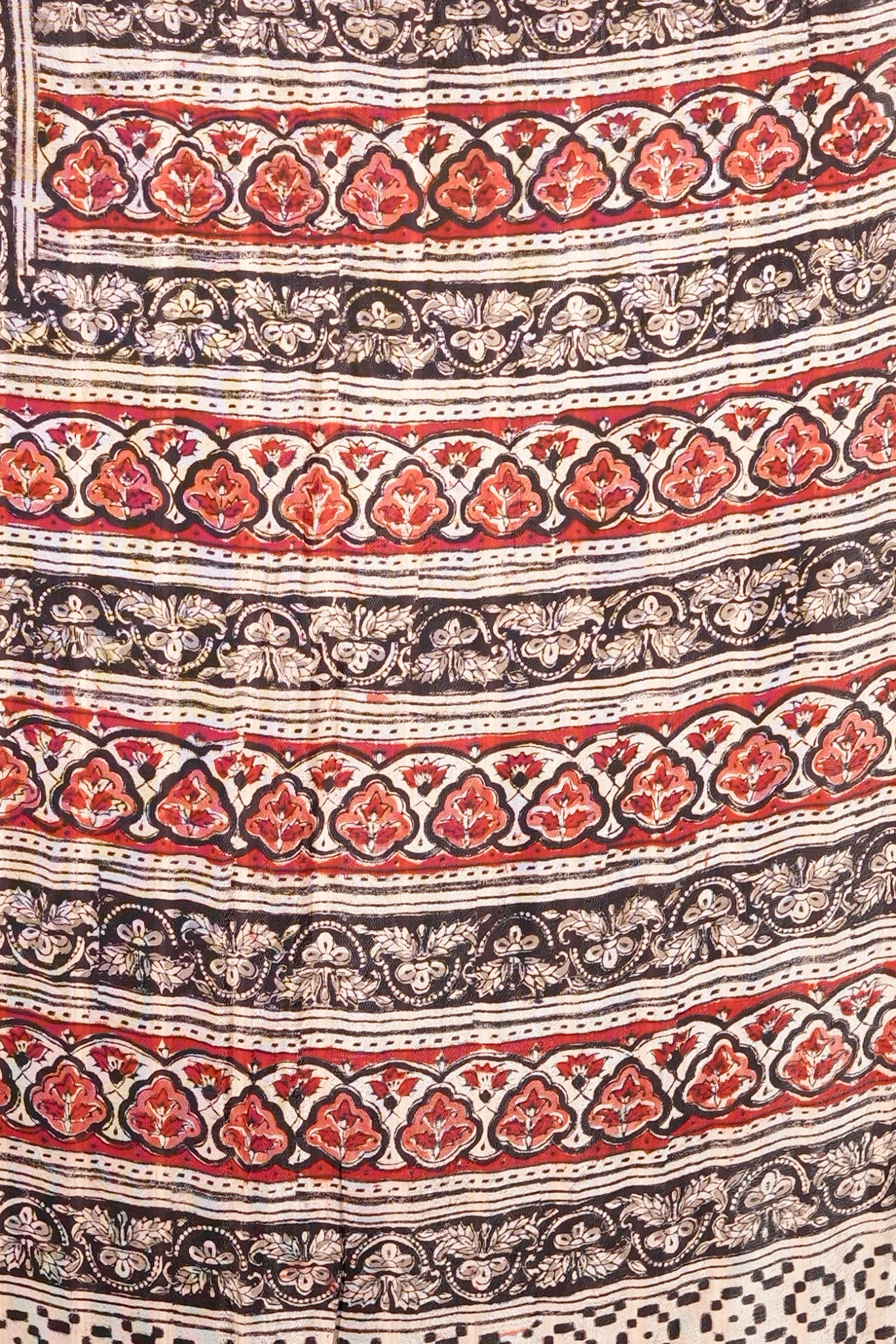 Kalamkari Silk Saree