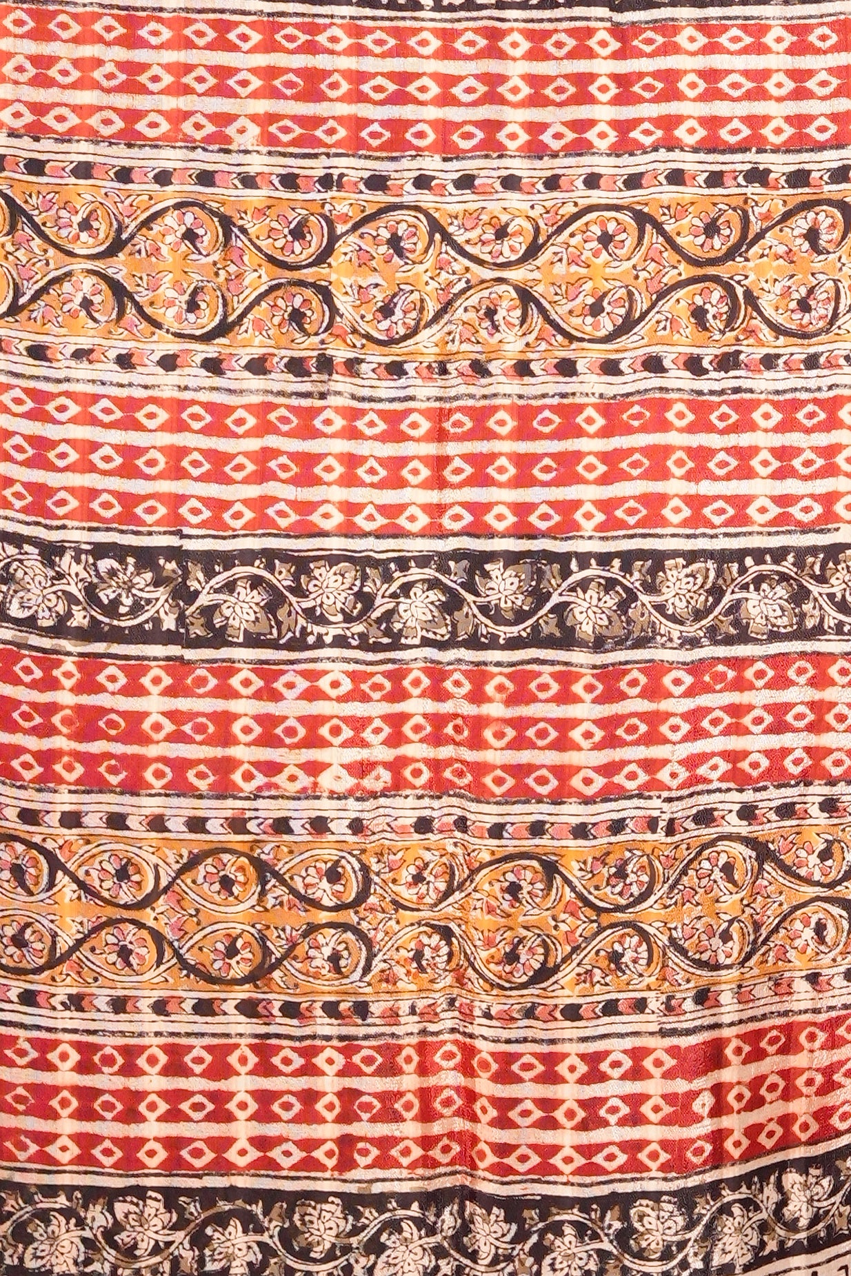 Kalamkari Silk Saree