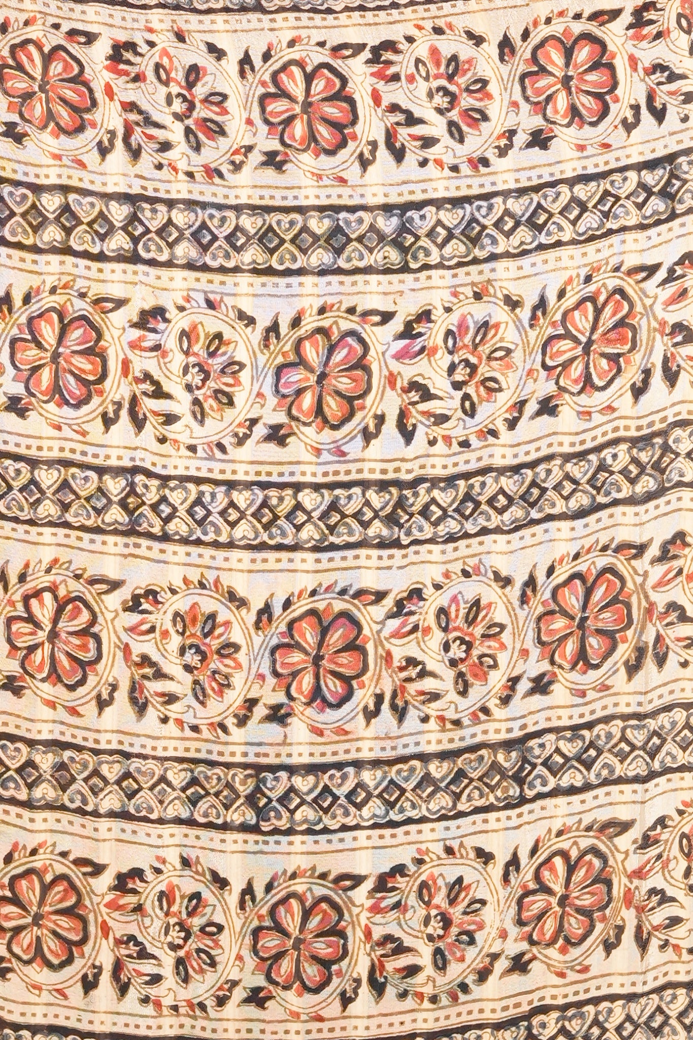 Kalamkari Silk Saree