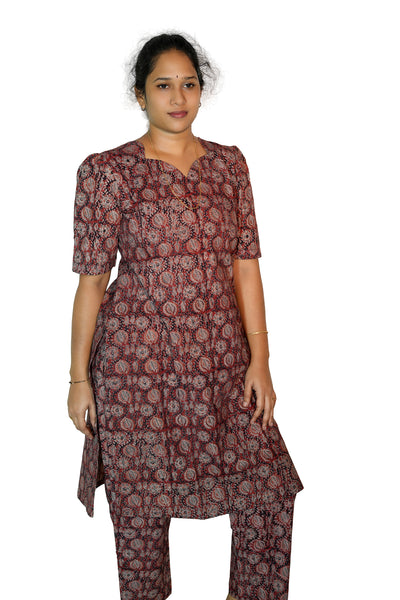 Kalamkari Cotton  2psc Set