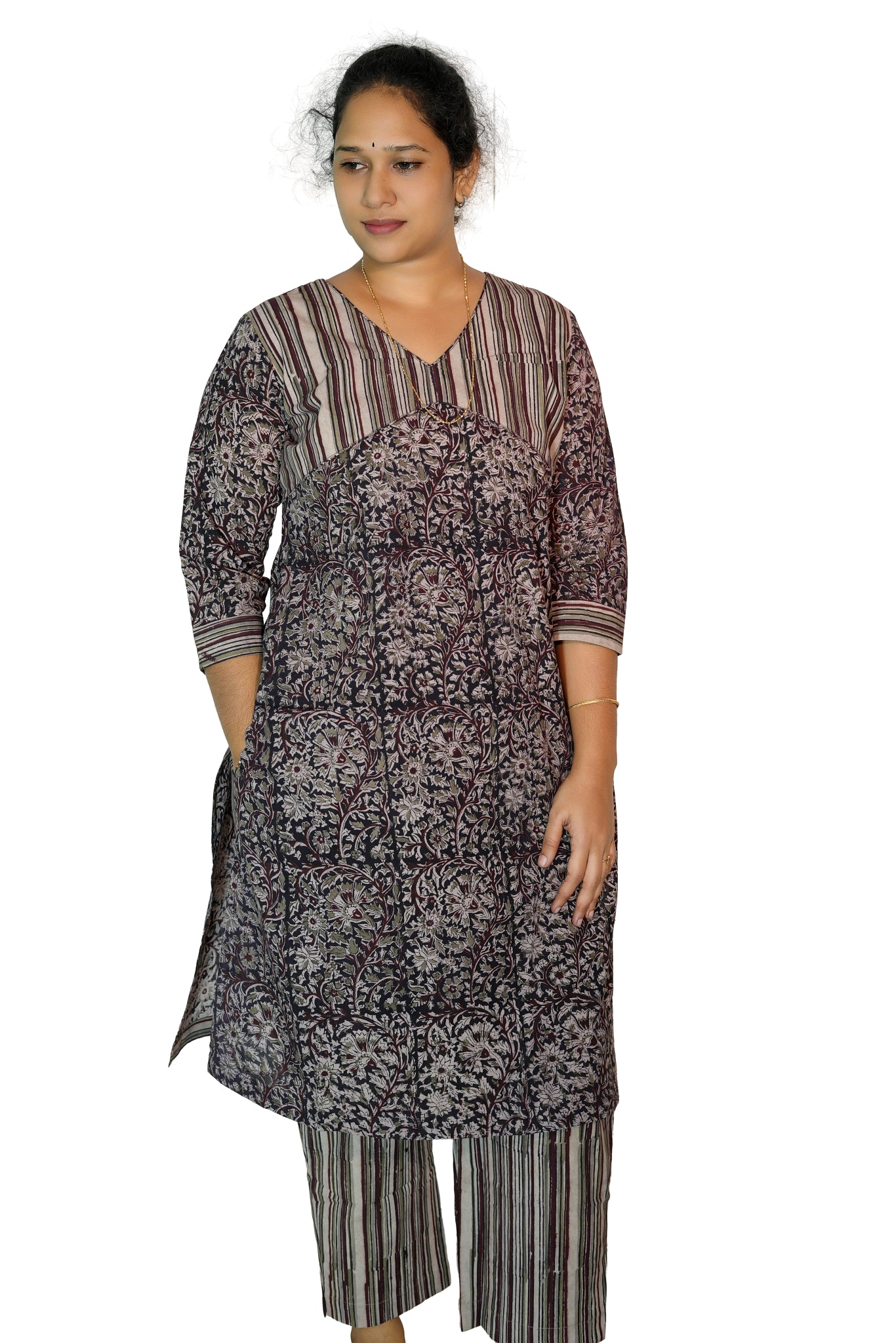 Kalamkari Cotton  2psc Set