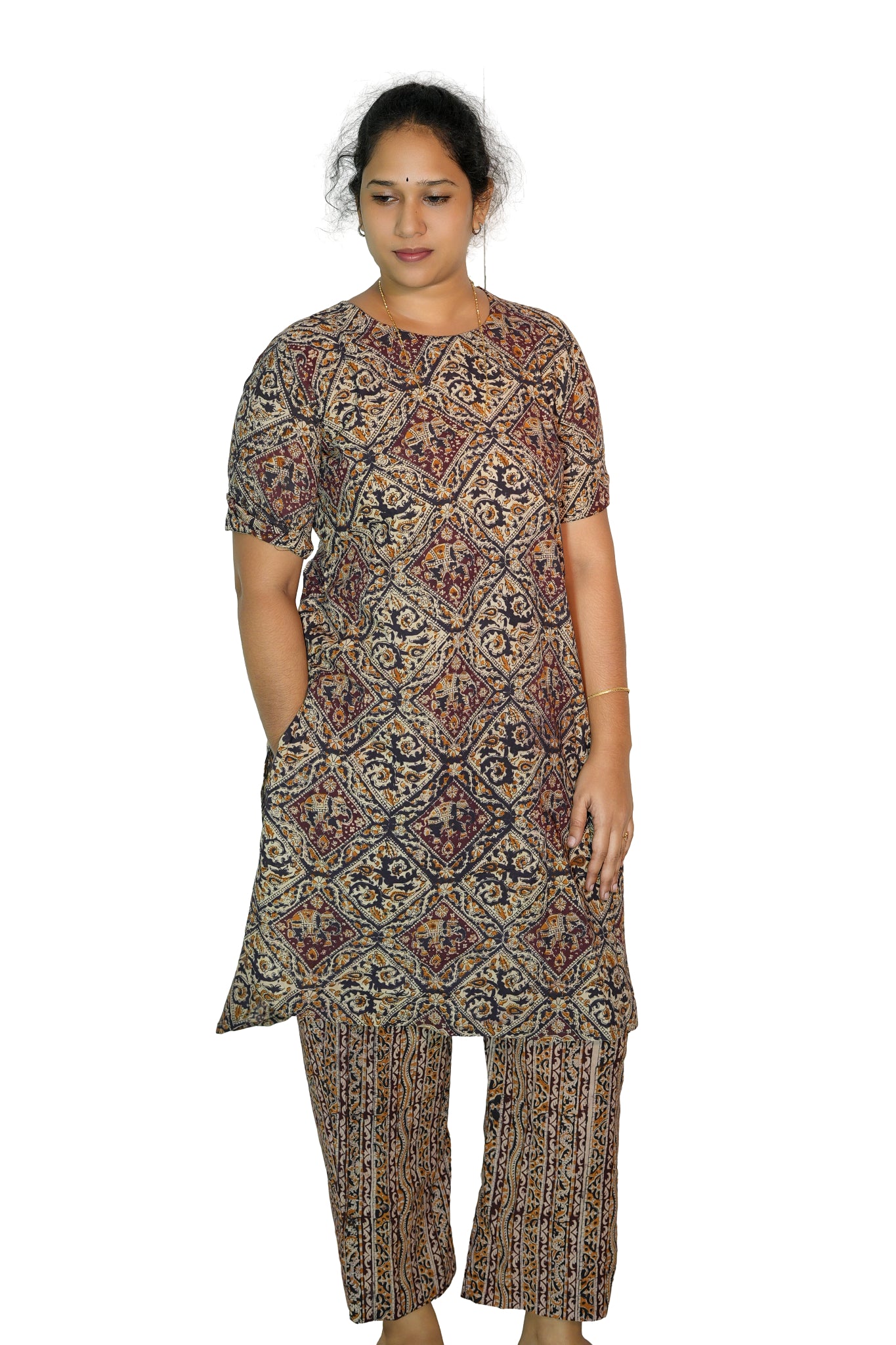 Kalamkari Cotton  2psc Set