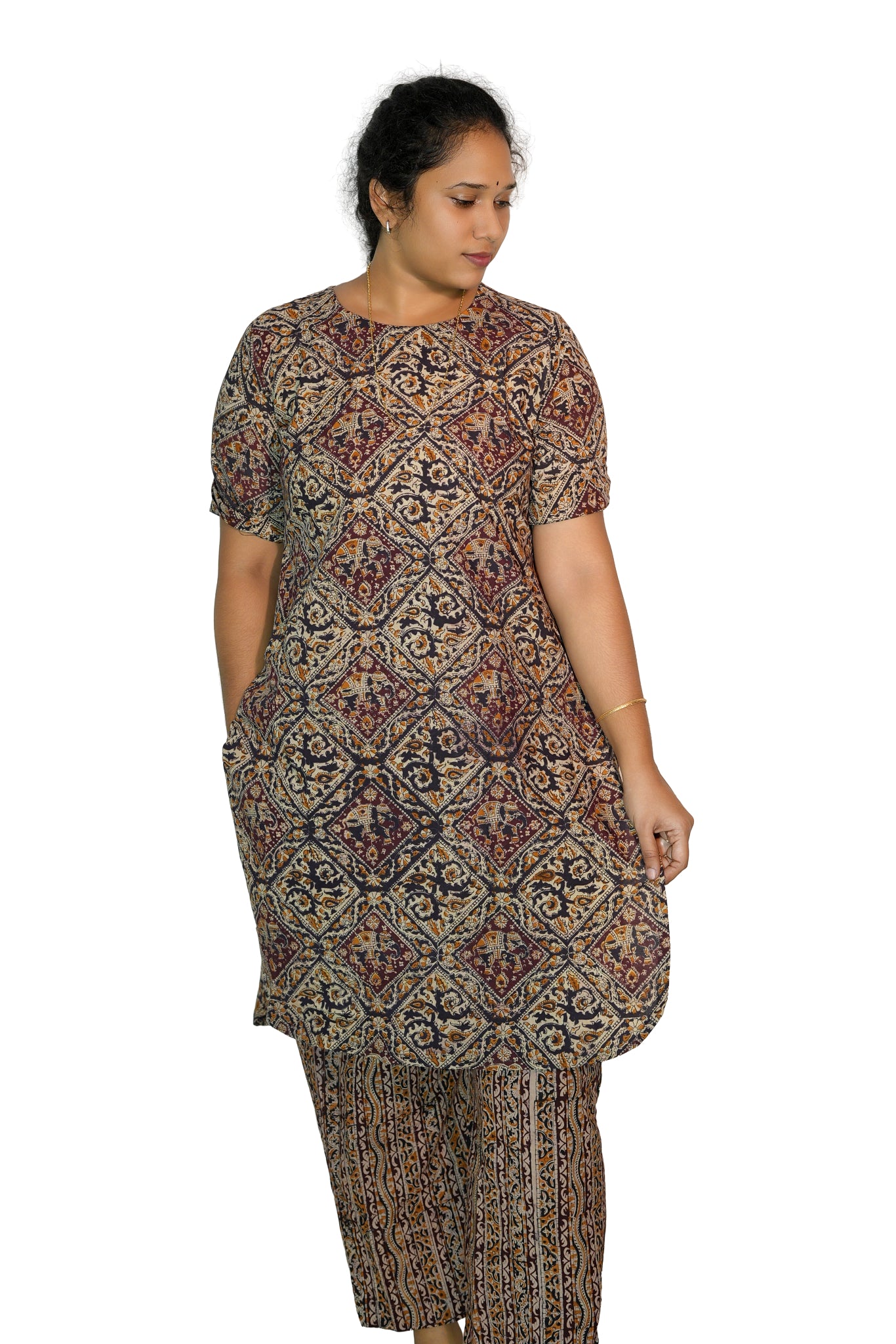 Kalamkari Cotton  2psc Set