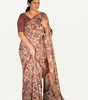 Kalamkari Mul Mul Special Cotton Saree