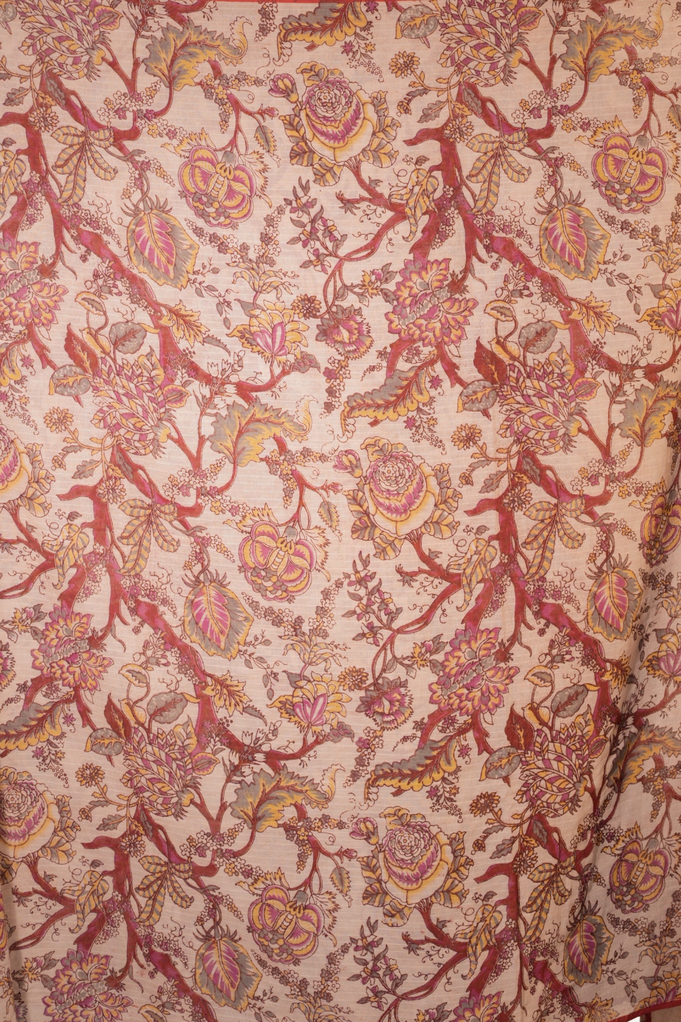 Kalamkari Mul Mul Special Cotton Saree
