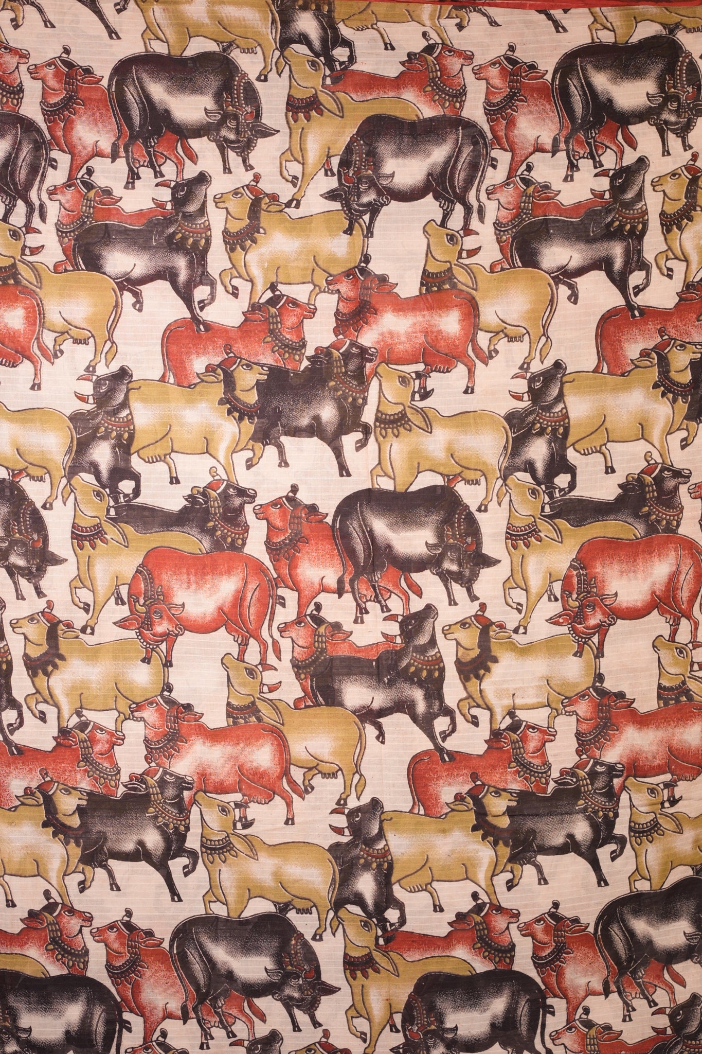 Kalamkari Mul Mul Special Cotton Saree