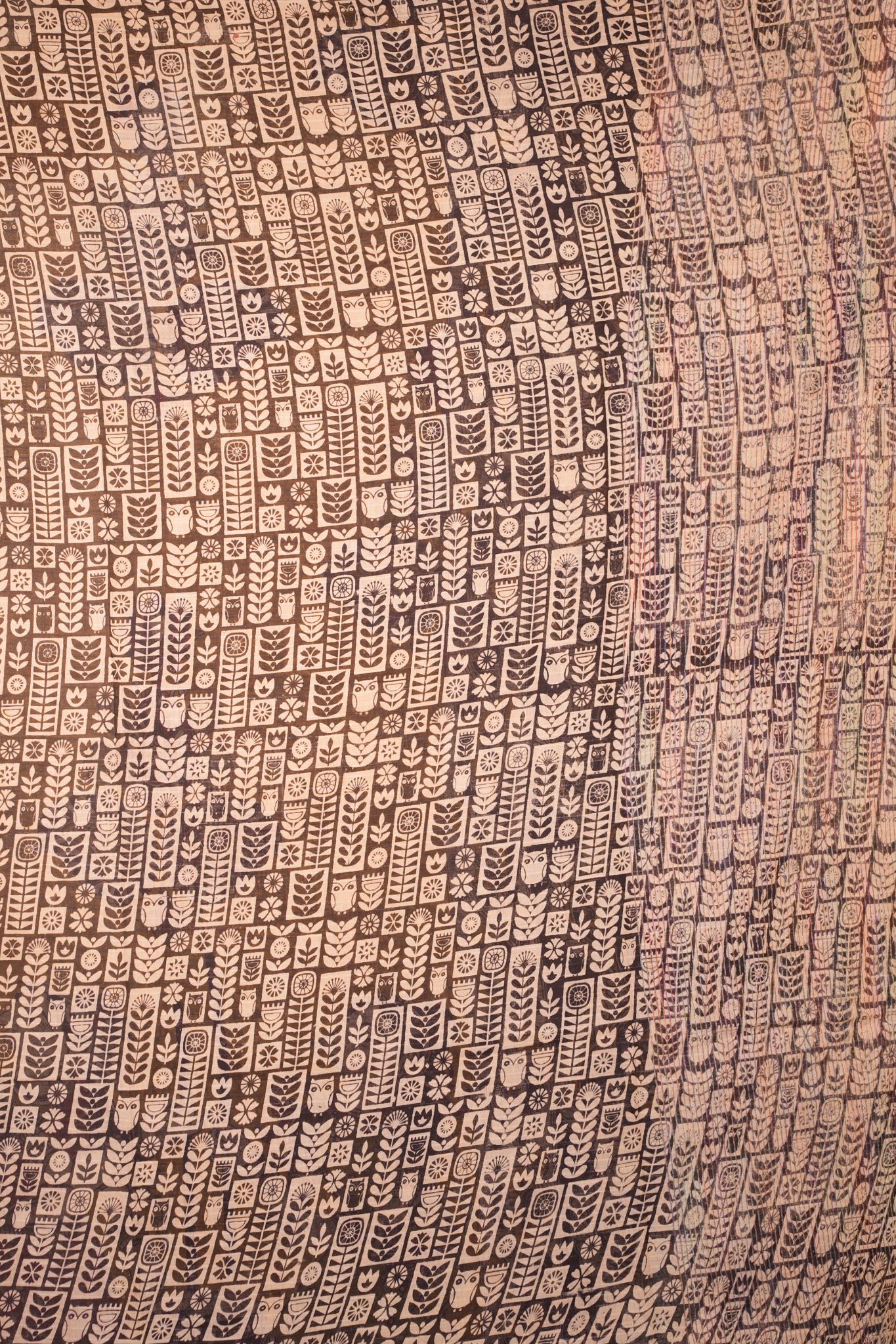 Kalamkari Mul Mul Special Cotton Saree