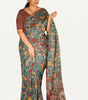 Kalamkari Mul Mul Special Cotton Saree