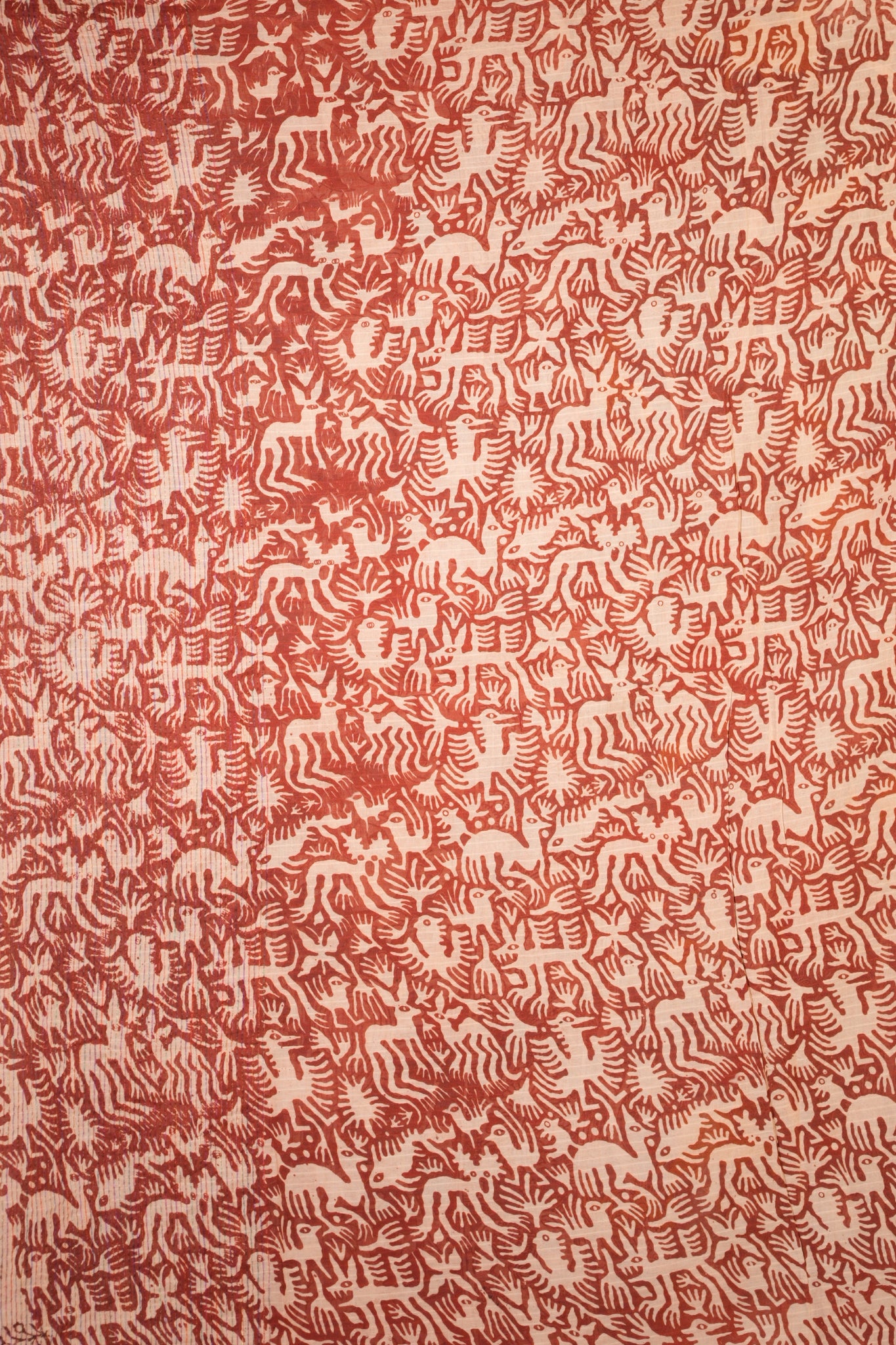 Kalamkari Mul Mul Special Cotton Saree