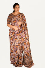 Kalamkari Mul Mul Special Cotton Saree