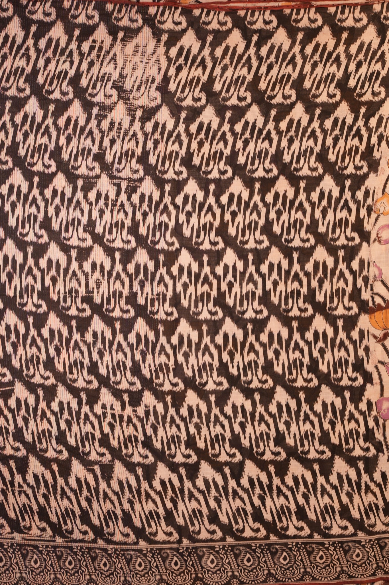 Kalamkari Mul Mul Special Cotton Saree