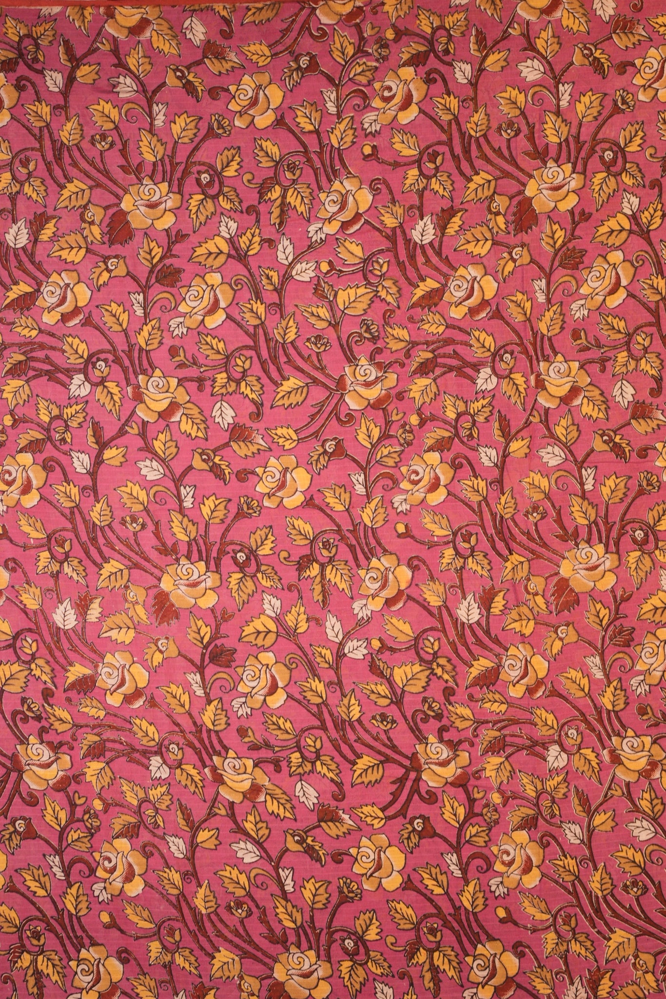 Kalamkari Mul Mul Special Cotton Saree