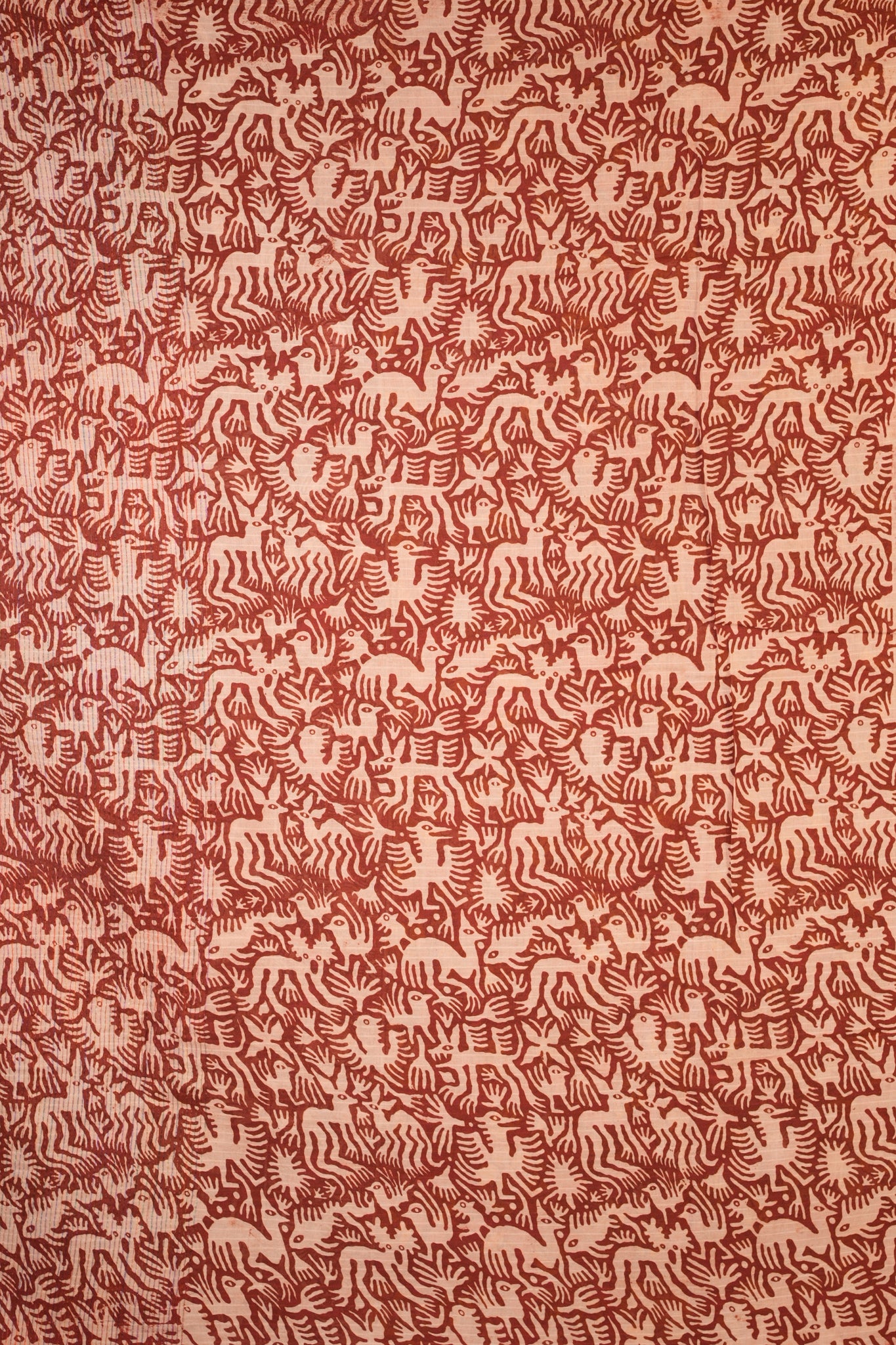 Kalamkari Mul Mul Special Cotton Saree
