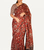 Kalamkari Mul Mul Special Cotton Saree