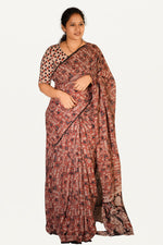 Kalamkari Mul Mul Special Cotton Saree