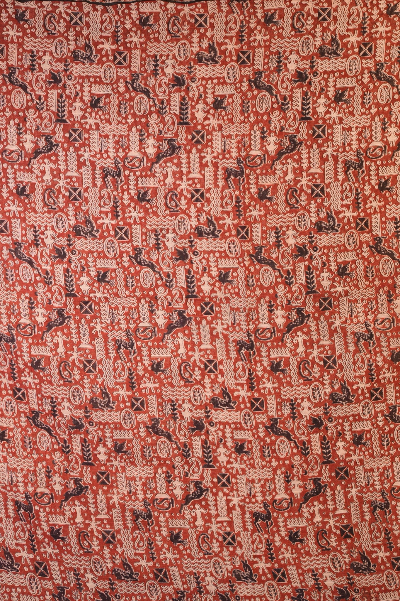 Kalamkari Mul Mul Special Cotton Saree