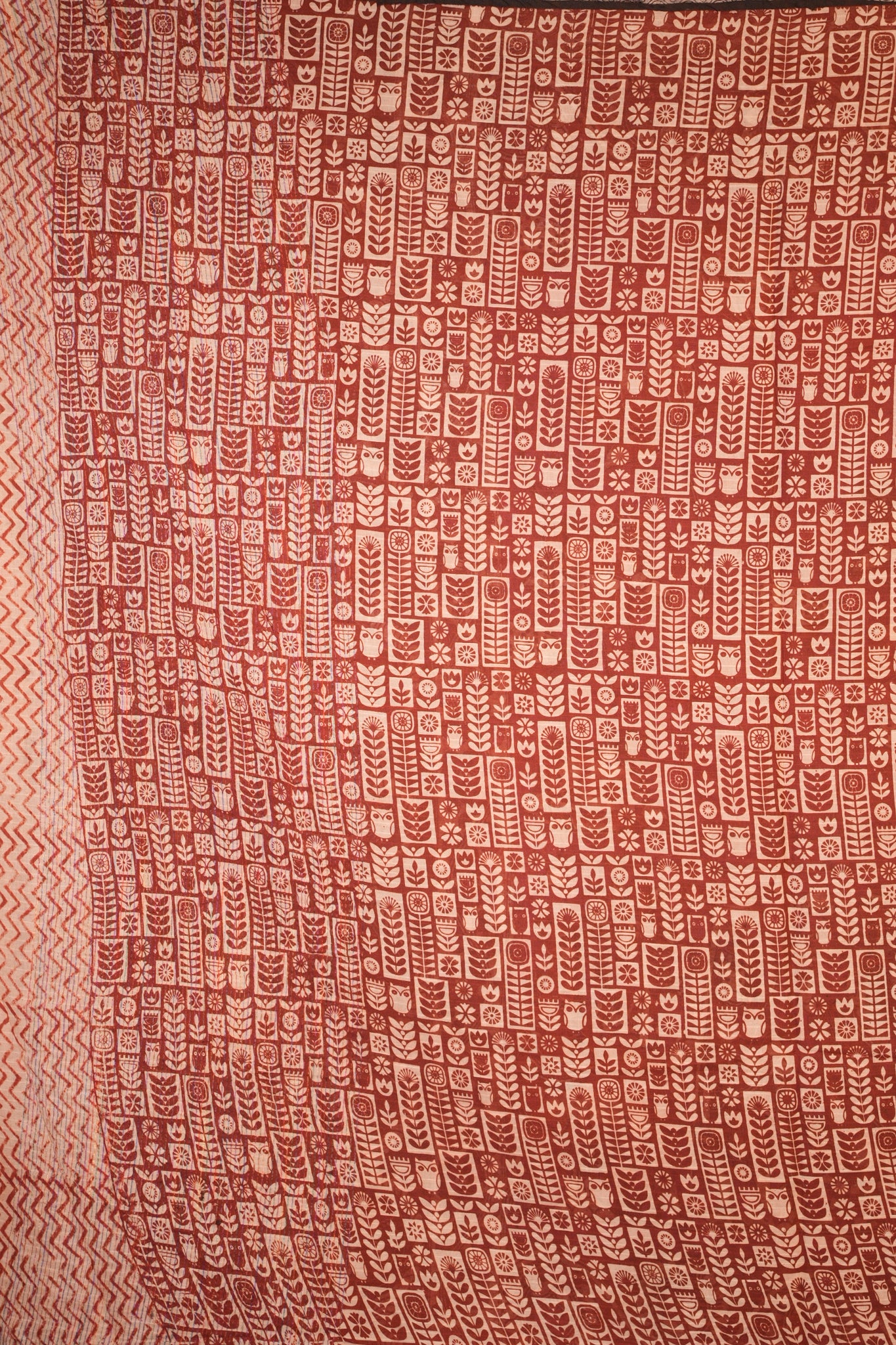 Kalamkari Mul Mul Special Cotton Saree