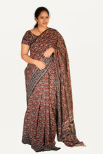 Kalamkari Mul Mul Special Cotton Saree