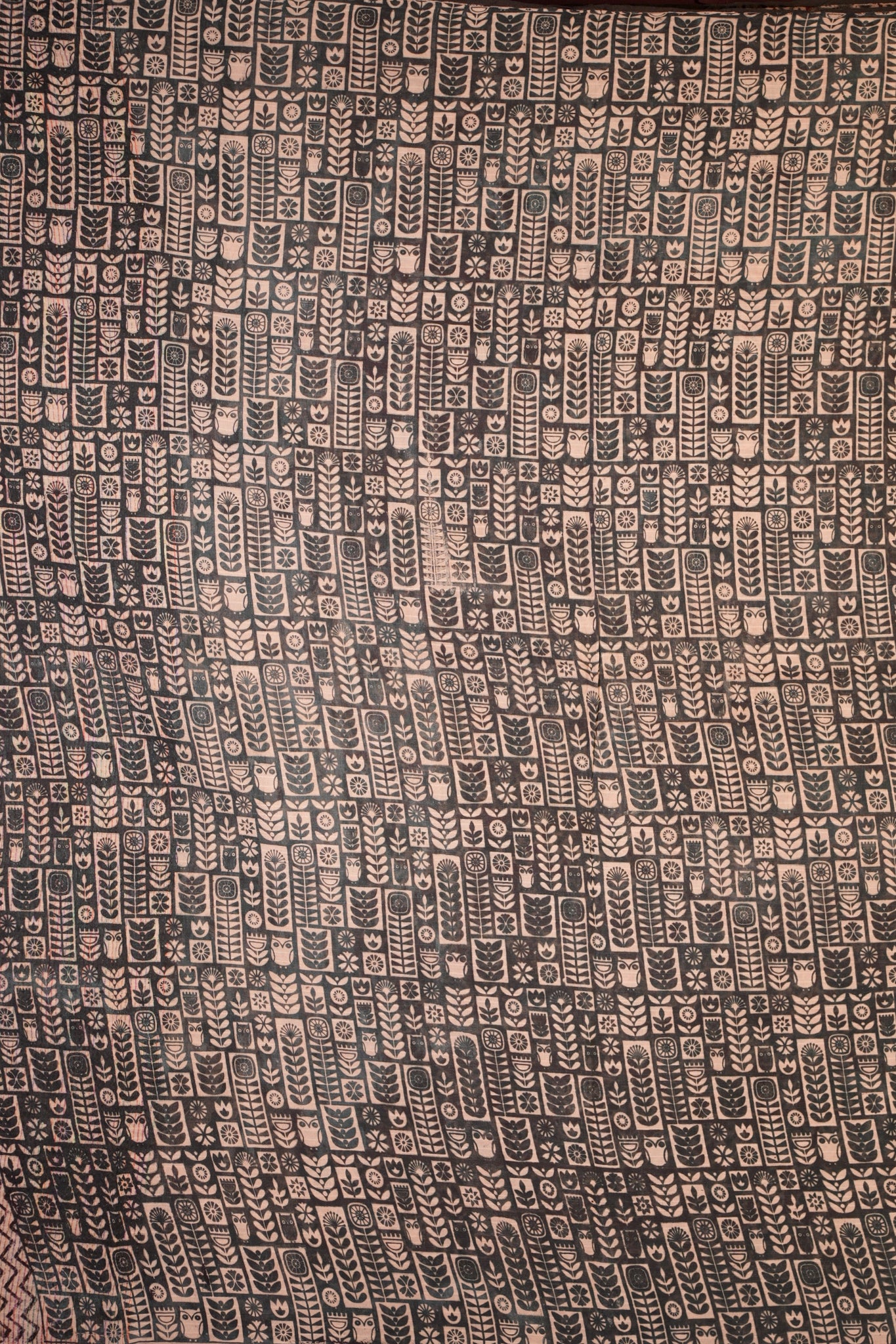 Kalamkari Mul Mul Special Cotton Saree