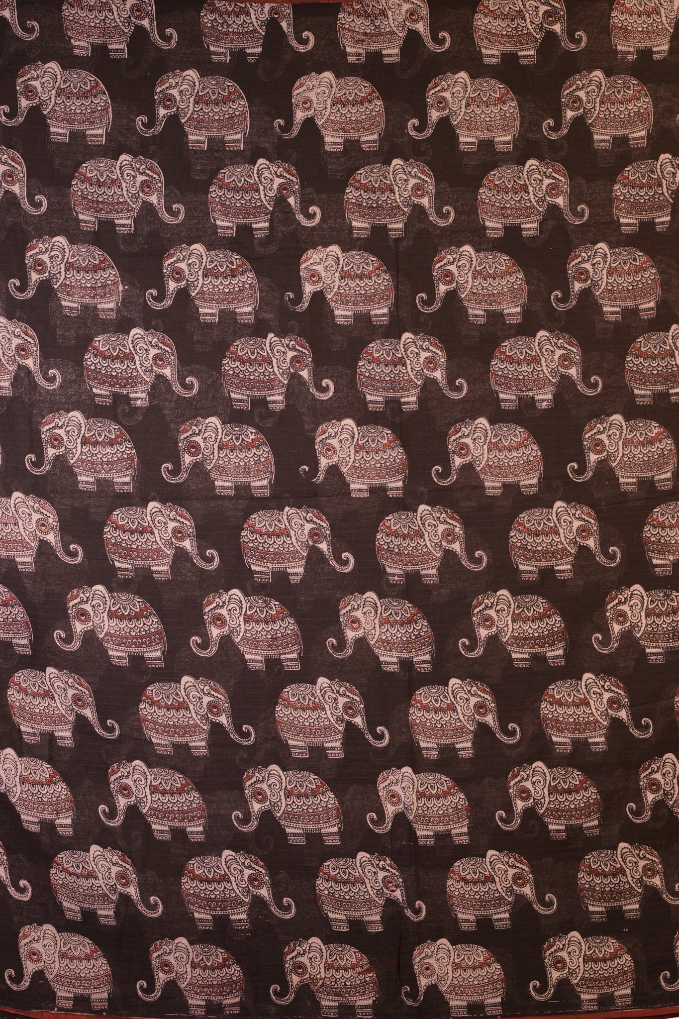 Kalamkari Mul Mul Special Cotton Saree