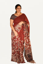 Kalamkari Mul Mul Special Cotton Saree