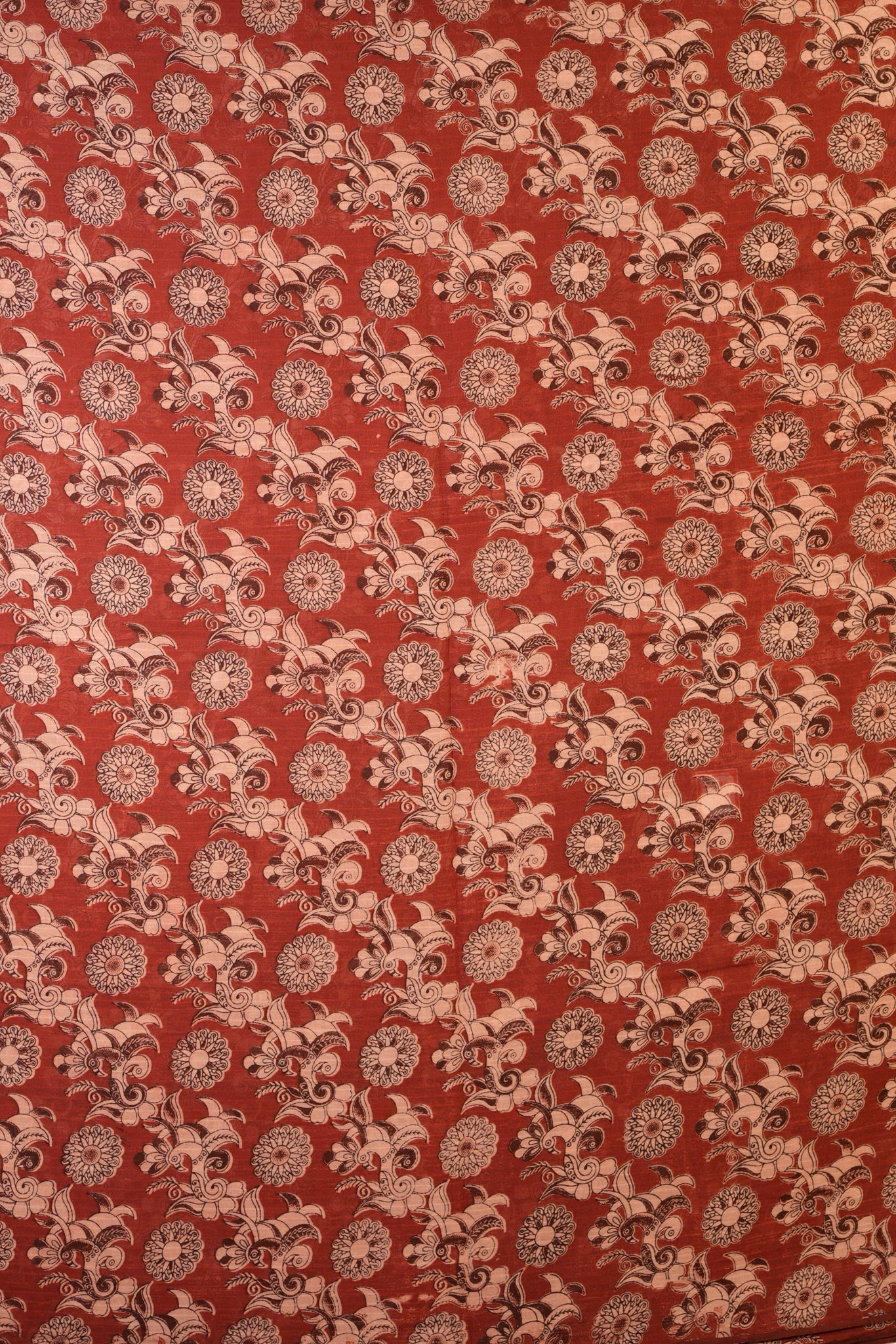 Kalamkari Mul Mul Special Cotton Saree