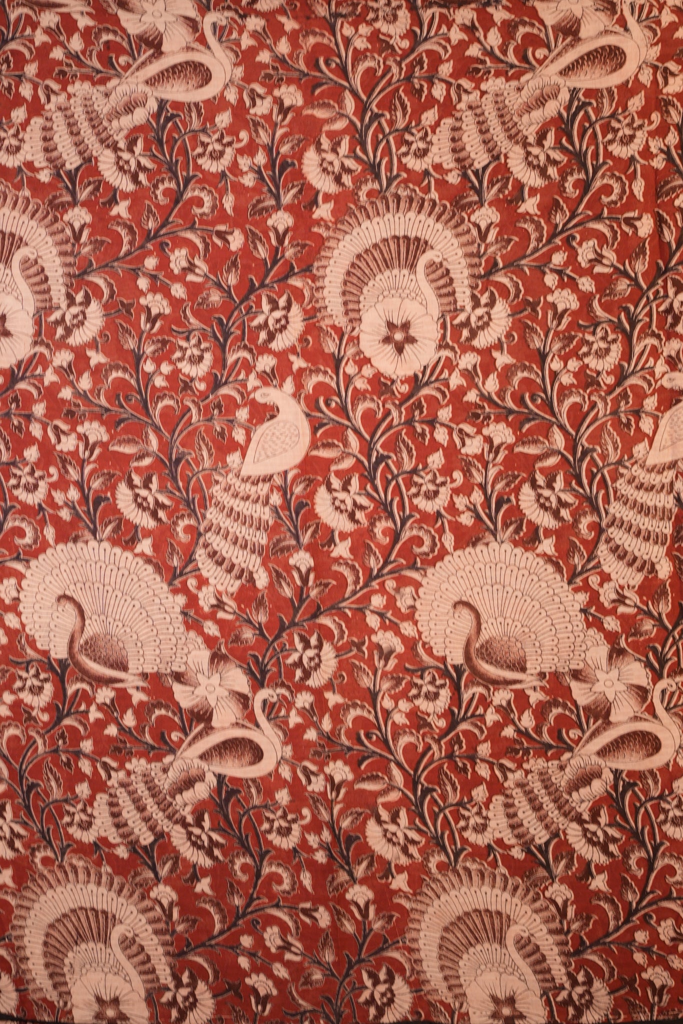 Kalamkari Mul Mul Special Cotton Saree