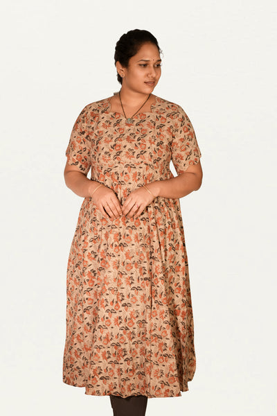 Kalamkari Cotton Umbrella Top