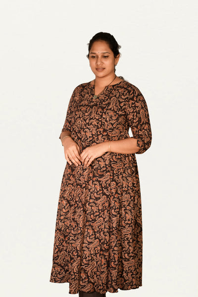 Kalamkari Cotton Umbrella Top