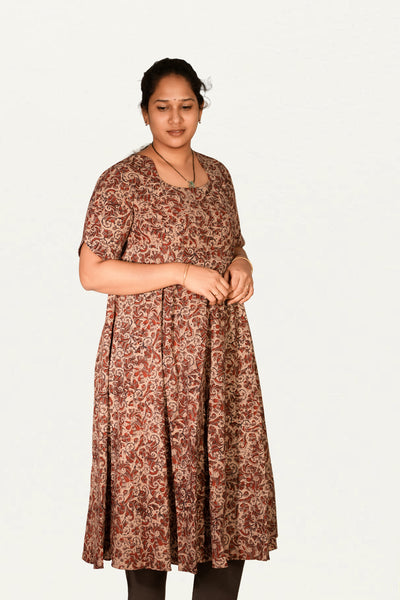 Kalamkari Cotton Umbrella Top