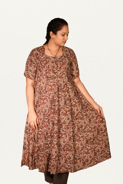 Kalamkari Cotton Umbrella Top