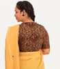 KALAMKARI V NECK 10 INCH HAND  STRECHBLE BLOUSE
