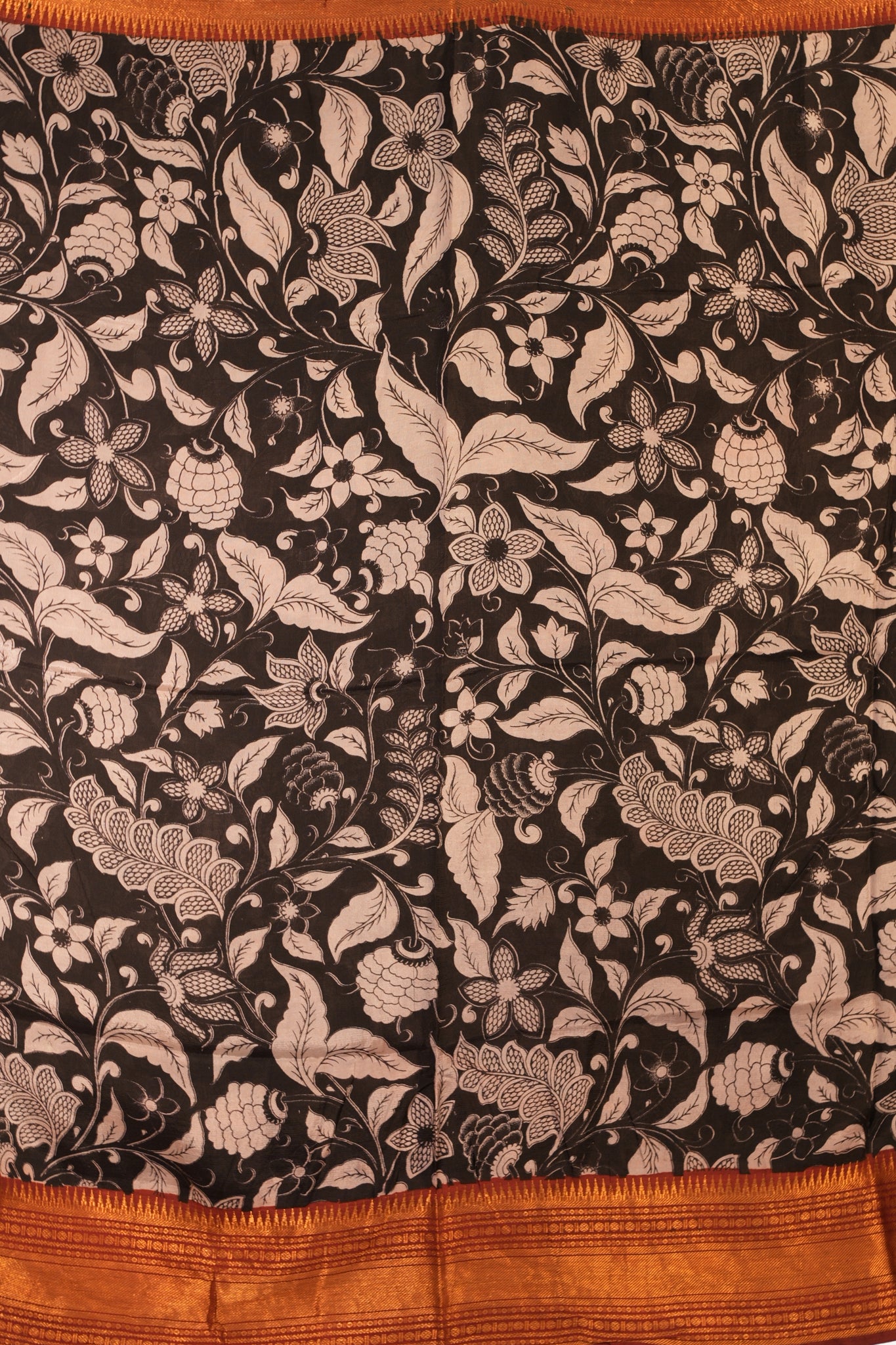 KALAMKARI MANGALAGIRI POWERLOOM SAREE
