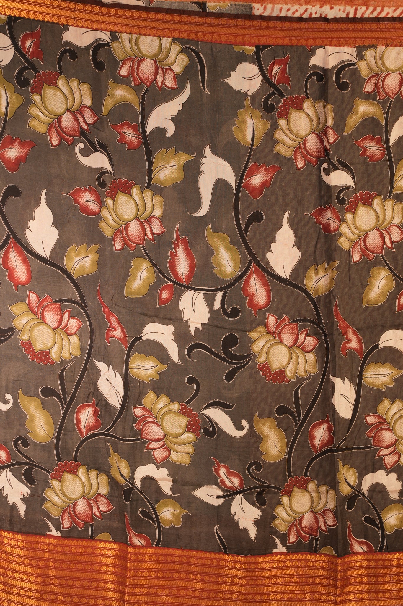 KALAMKARI MANGALAGIRI POWERLOOM SAREE