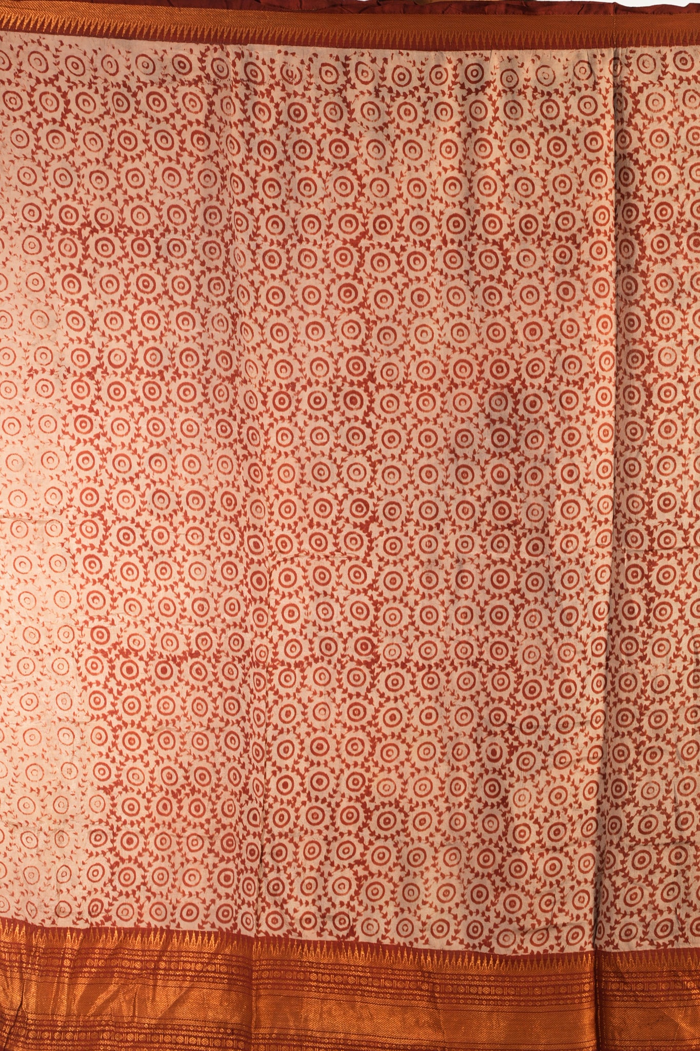 KALAMKARI MANGALAGIRI POWERLOOM SAREE
