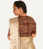 KALAMKARI V NECK 10 INCH HAND  STRECHBLE BLOUSE
