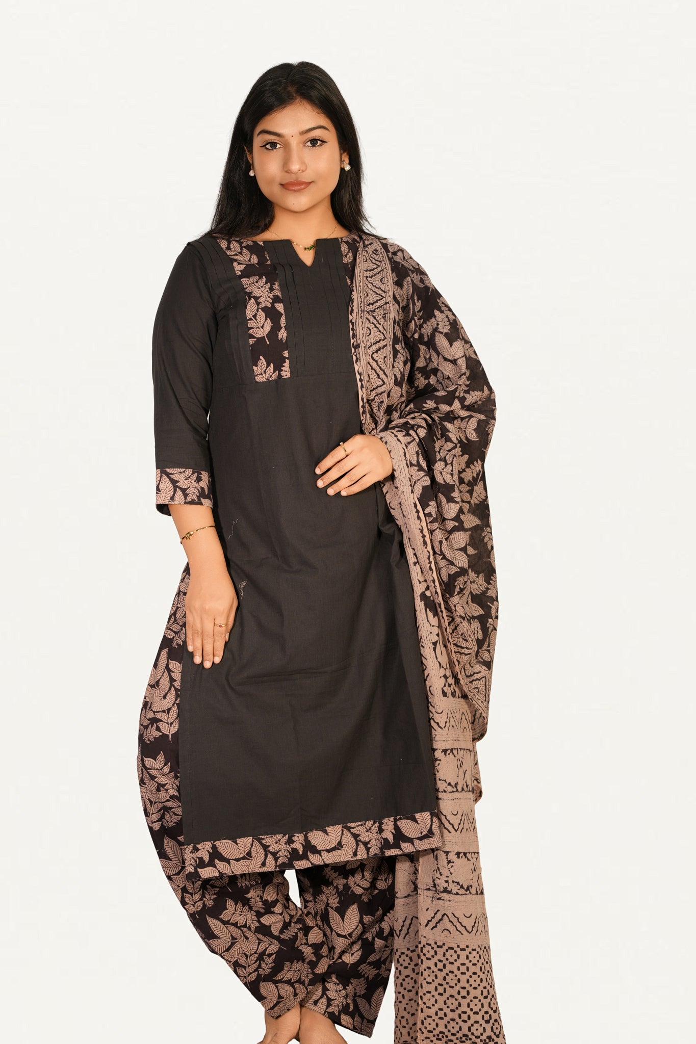 Kalamkari Cotton  3pcs Set