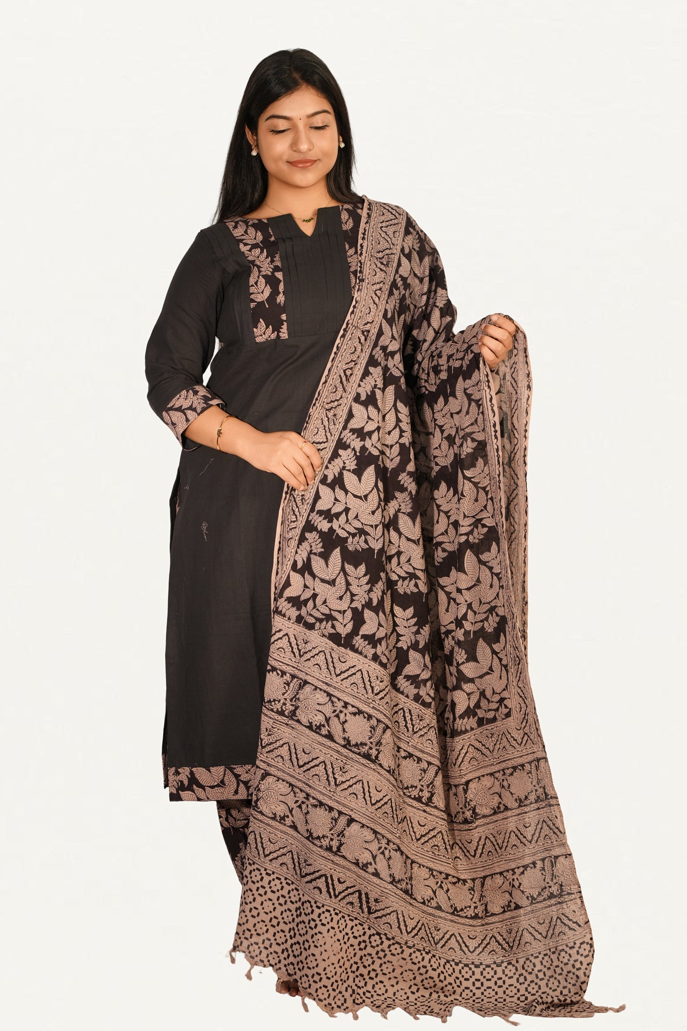 Kalamkari Cotton  3pcs Set