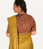 KALAMKARI V NECK 10 INCH HAND  STRECHBLE BLOUSE