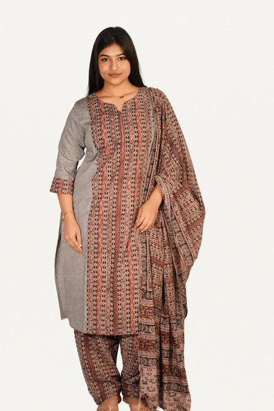 Kalamkari Cotton  3pcs Set