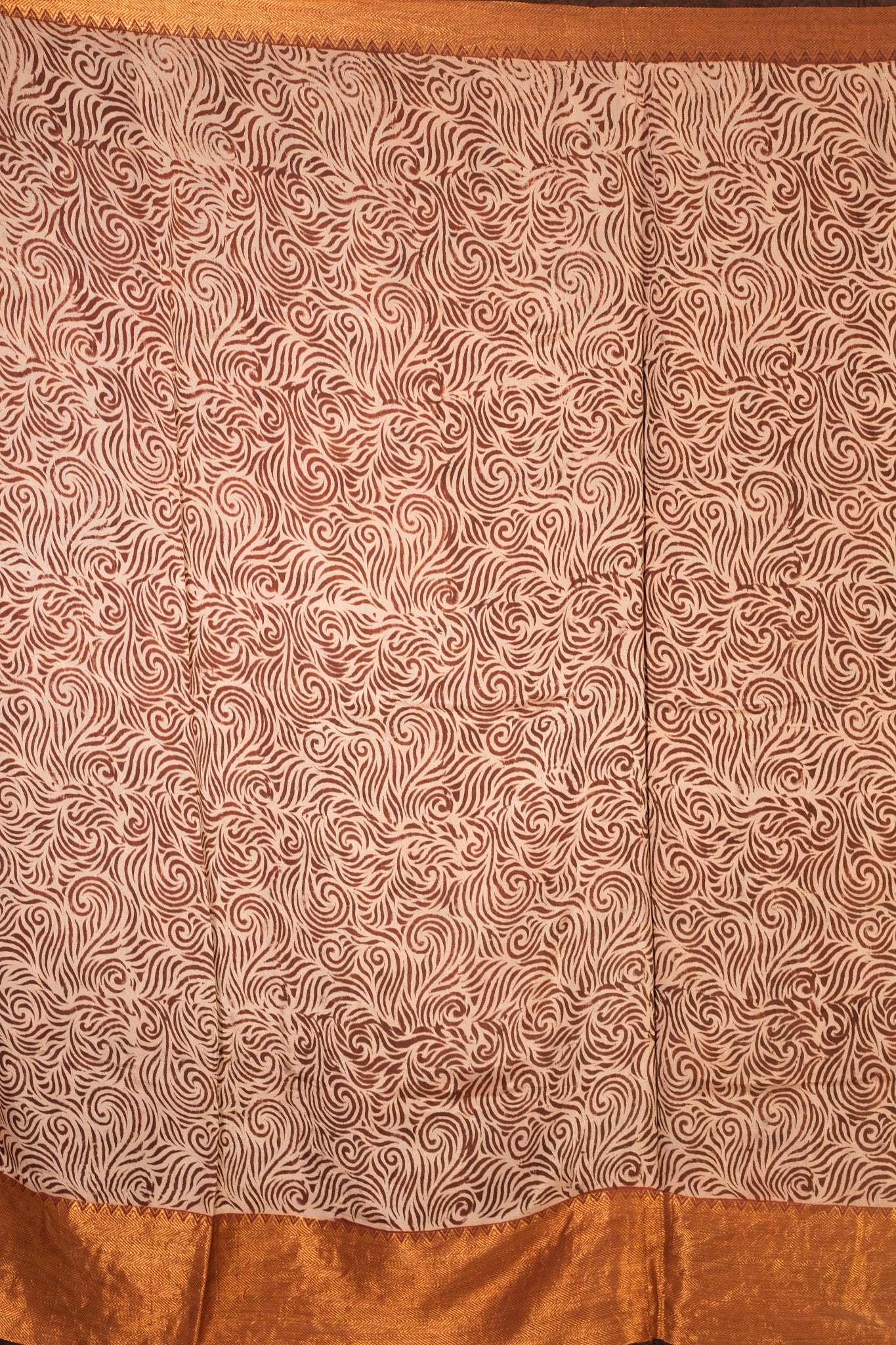 KALAMKARI MANGALAGIRI POWERLOOM SAREE
