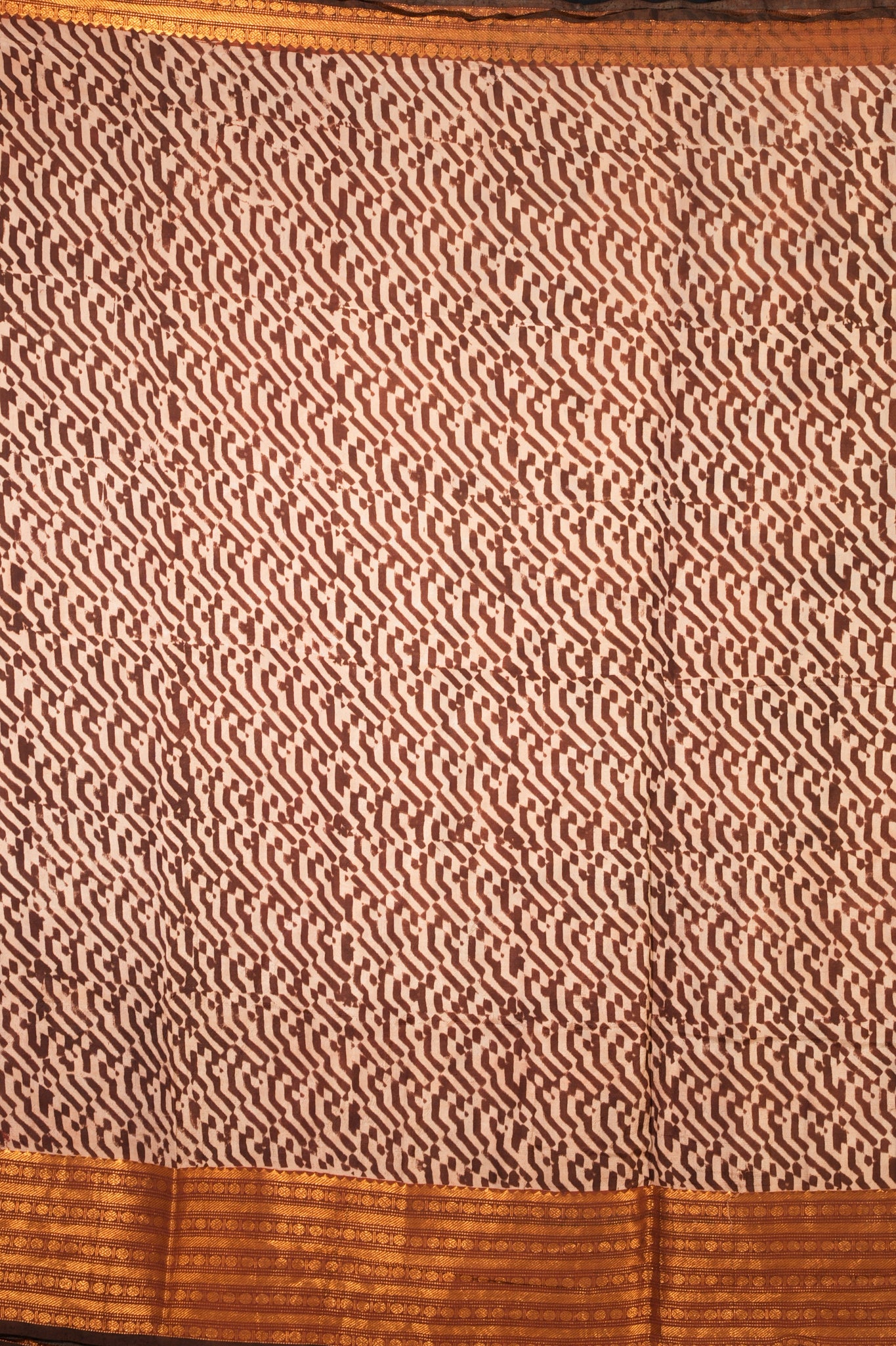 KALAMKARI MANGALAGIRI POWERLOOM SAREE