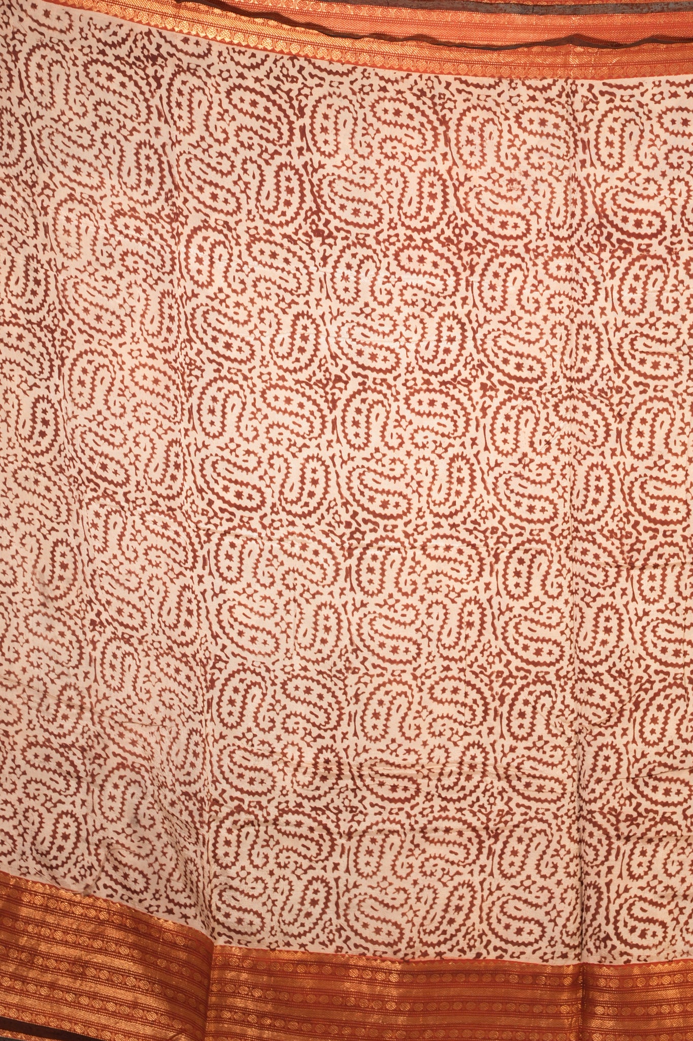 KALAMKARI MANGALAGIRI POWERLOOM SAREE