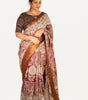 KALAMKARI MANGALAGIRI POWERLOOM SAREE