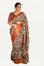 KALAMKARI MANGALAGIRI POWERLOOM SAREE