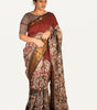 KALAMKARI MANGALAGIRI POWERLOOM SAREE