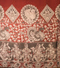 KALAMKARI MANGALAGIRI POWERLOOM SAREE